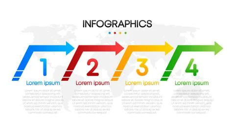 Business infographic, data visualization. Square frame. Simple infographic Stock Illustration