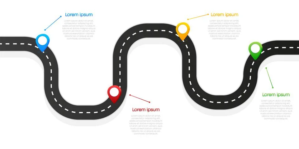 Business infographic, data visualization. Square frame. Simple infographic Illustrazione stock