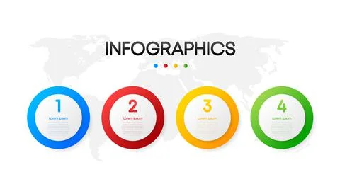 Business infographic, data visualization. Square frame. Simple infographic Stock Illustration