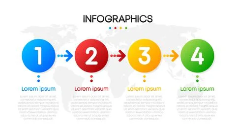 Business infographic, data visualization. Square frame. Simple infographic Illustrazione stock