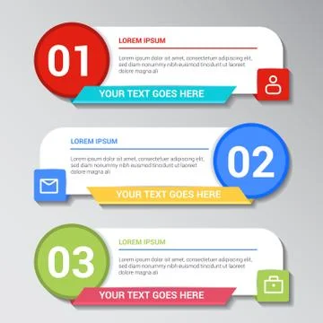 Business infographic element template Ilustración de archivo