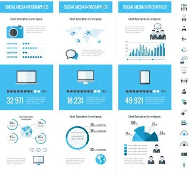 Business Infographic Elements. 스톡 일러스트