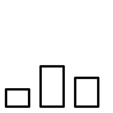 Business Infographic Elements Template Statistics Bar Chart  Stock Illustration