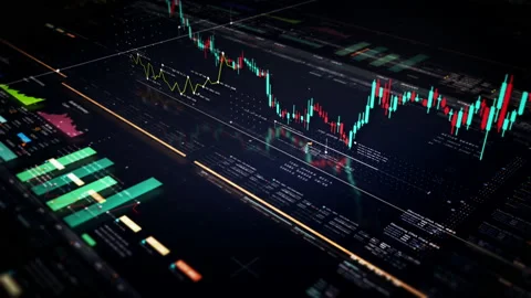 Business Infographic Presentation Display Screen Видео 234095483