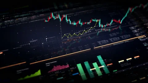 Business Infographic Presentation Display Screen Видео 236351262