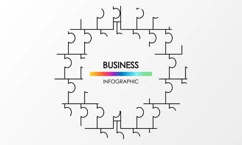 Business infographic. Presentation with elements of graph, diagram with steps 스톡 일러스트