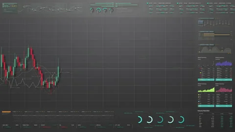 Business Infographic Screen Mock up Presentation Stock-Footage 153139525