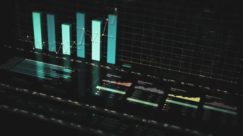 Business Infographic Showcase Presentation Display Vídeo Stock 279795027