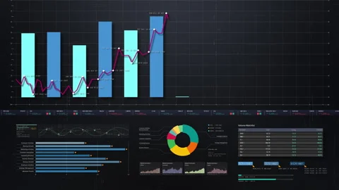 Business Infographic Showcase Presentation Display 库存影片 279797313