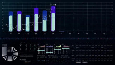 Business Infographic Showcase Presentation Display Video stock 279799479
