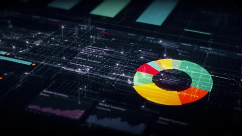 Business Infographic Showcase Presentation Display Stock-Footage 282380318