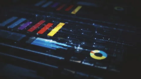 Business Infographic Showcase Presentation Display Stock Footage 286797341