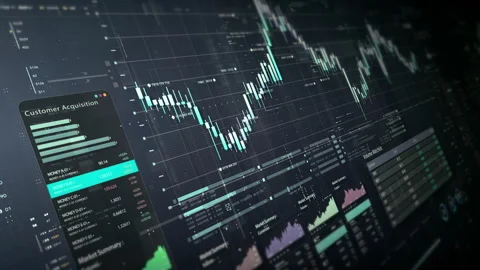Business Infographic Showcase Presentation Display Stock Footage 309282942