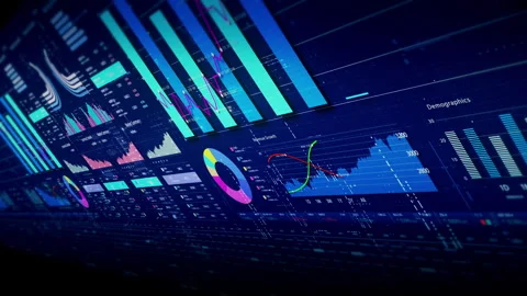 Business Infographic Showcase Presentation Display Stock Footage 315199455