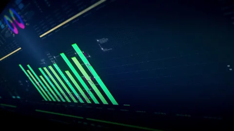Business Infographic Showcase Presentation Display Stock Footage 315560720