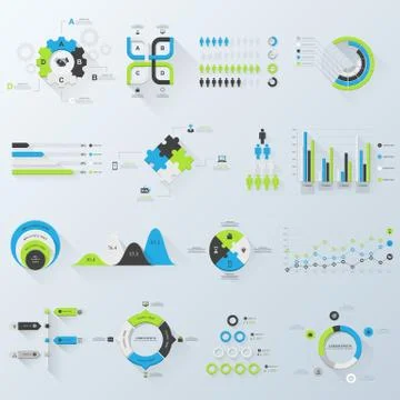 Business infographics Stock Illustration