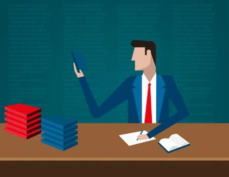 Business Information Vision Concept Stock Illustration