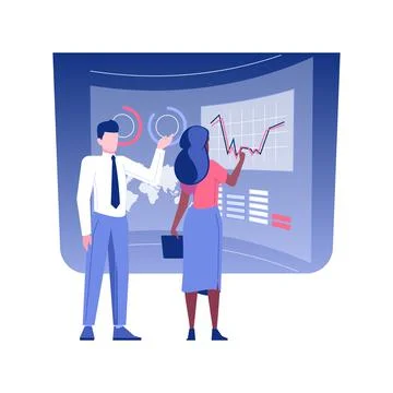 Business innovation isolated concept vector illustration. Stock Illustration
