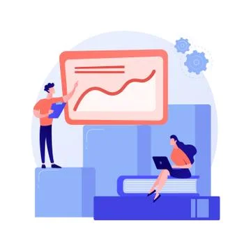 Business innovation presentation vector concept metaphor. Stock Illustration