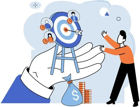 Business integration, partnership to get solution. Solving problem and comm.. Stock Illustration