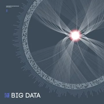 Business inteligence technology background. Binary code algorithms deep learning 스톡 일러스트