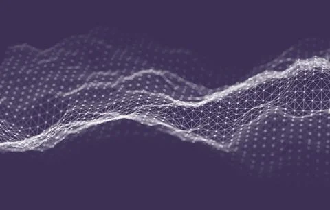 Business inteligence technology background. Binary code algorithms deep learning Stock Illustration