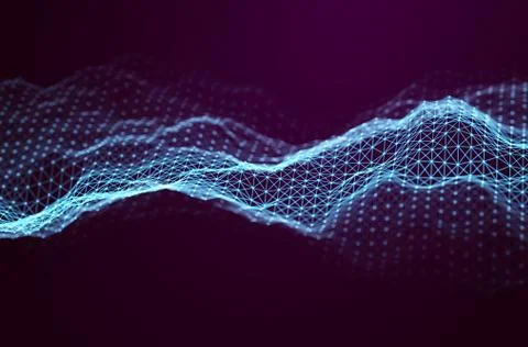 Business inteligence technology background. Binary code algorithms deep learning Stock Illustration