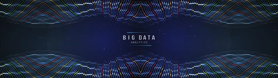 Business inteligence technology background. Binary code algorithms deep learning Stock Illustration