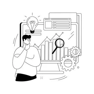 Business Intelligence abstract concept vector illustration. 스톡 일러스트
