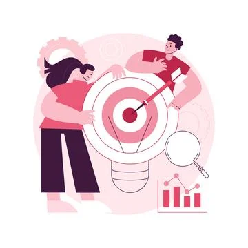 Business Intelligence abstract concept vector illustration. Stockillustratie