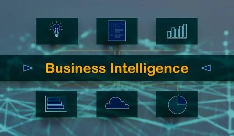 Business Intelligence Business Intelligence. Procedural and technical infr... Stockfoto's