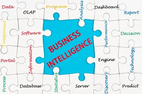 Business intelligence concept Stock-Fotos