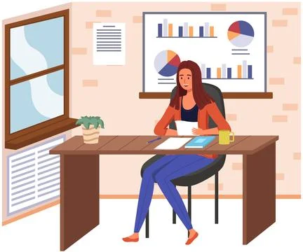 Business intelligence data analysis obtaining analytical information for making 스톡 일러스트