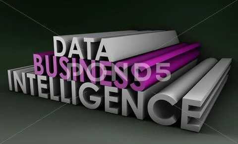Business intelligence Stock Illustration