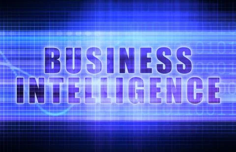 Business Intelligence Stock Illustration