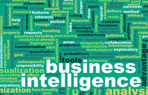 Business Intelligence イラスト素材