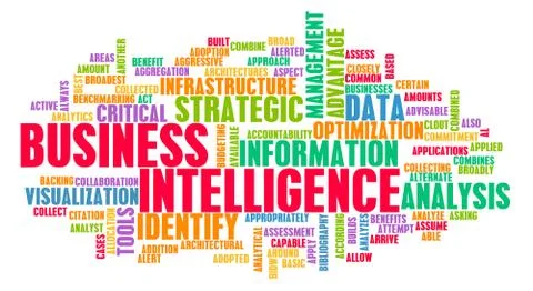 Business Intelligence 스톡 일러스트
