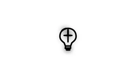 Business Intelligence Line Icon Animation Loop White Background Stock Footage 340190613