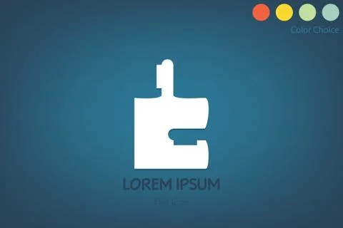 Business key icon, vector eps10 Stock Illustration