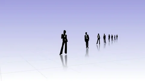 Business Key Words Speech Ballon 3, Loop - HD1080 Stock Footage