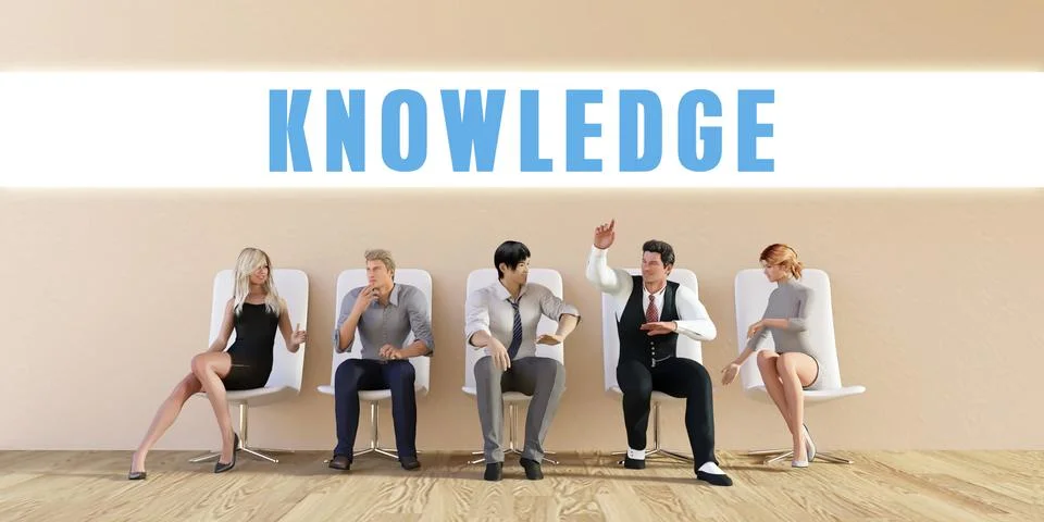 Business Knowledge Stock Illustration