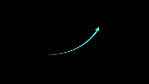Business line arrow concept. Stock Footage 293482875