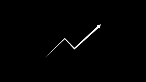 Business line arrow concept. Stock Footage 293482903