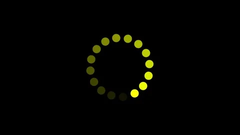 Business loading circle animation video green screen. Stock Footage 304190004