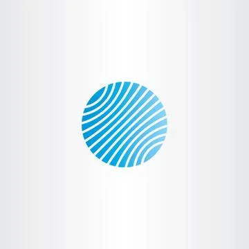 Business logo blue globe vector Stock-Illustration