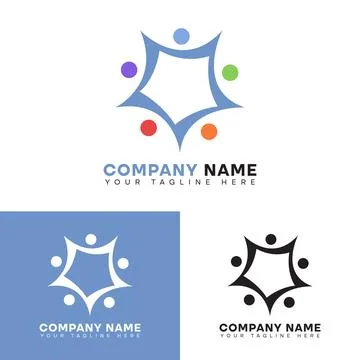 Business logo design Stock Illustration