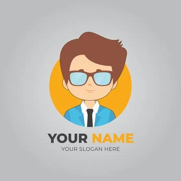 Business Logo on Light Background Stock Illustration