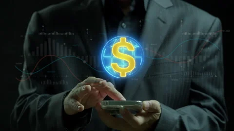 Business looking for solution and idea to success and growth up. Stock Footage 293986269