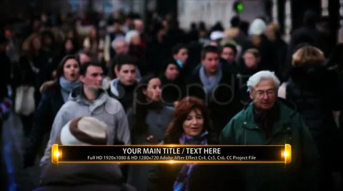 Business Lower Third 스톡 After Effects