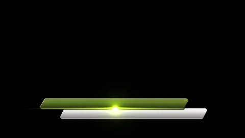 Business Lower Third Green Stock-Footage 95217480
